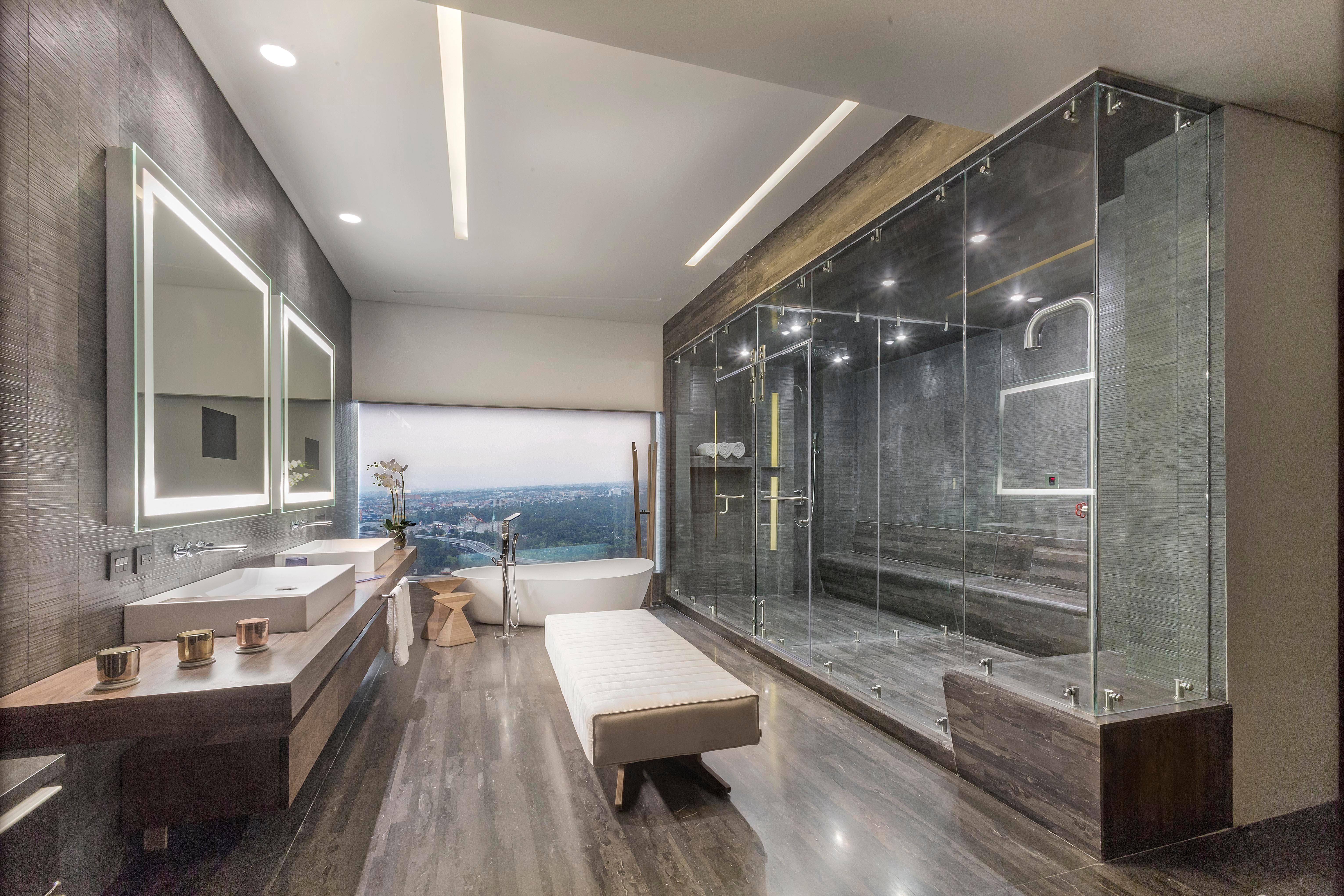 Presidente Intercontinental Mexico City By Ihg Exterior photo Bathroom